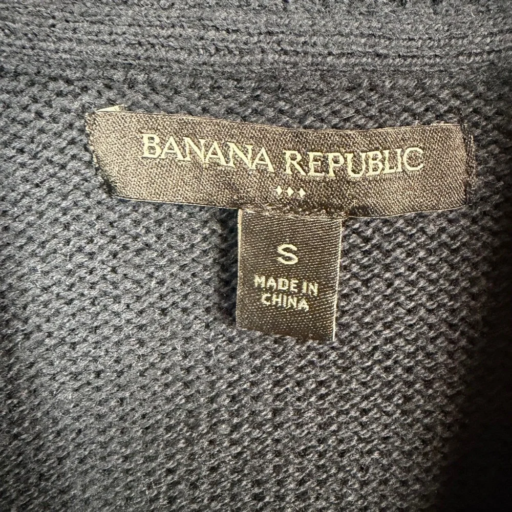 Banana Republic Shawl Collar‎ Fair Isle Cardigan Mens Size S